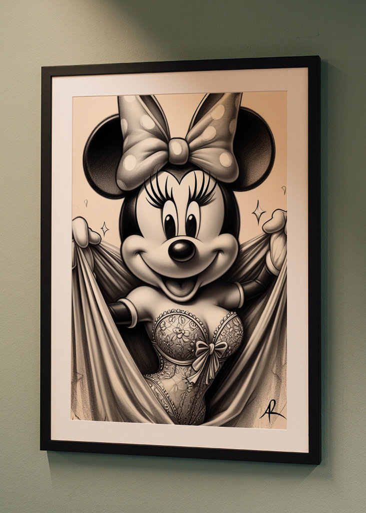 Minnie Maus Tänzerin