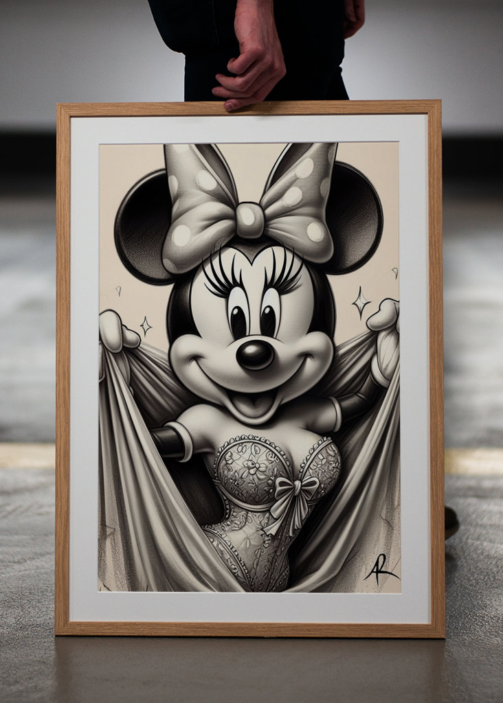 Minnie Maus Tänzerin