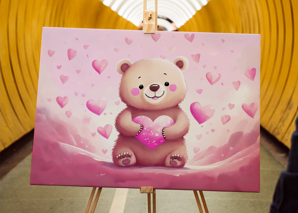 L’amour de l’ours en peluche