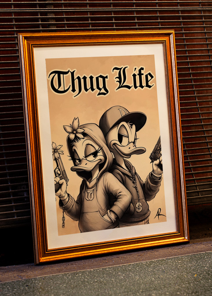 Daisy e Paperino Thug Life