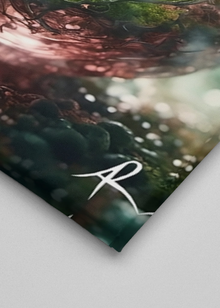 Plant in crystal ball