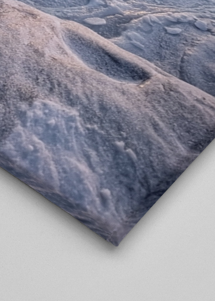 Freezing Baltic Sea Sunset