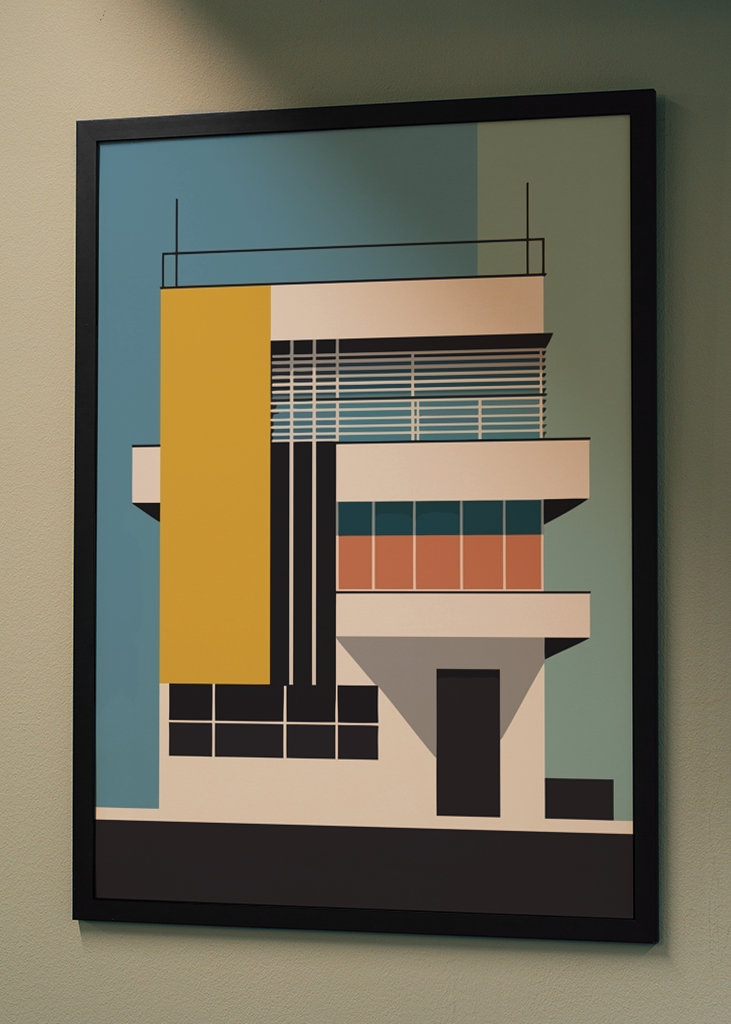 Bauhaus Minimalist Art