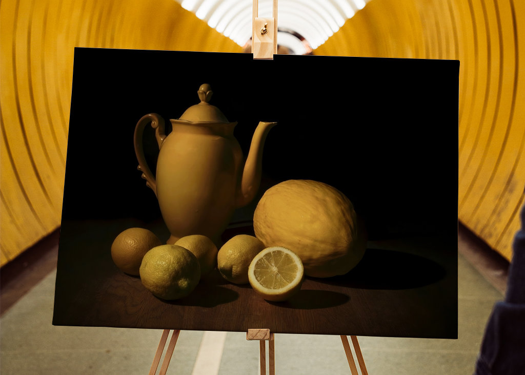 My favourite yellow teapot 