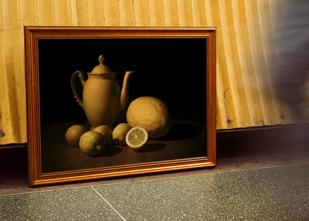 My favourite yellow teapot 