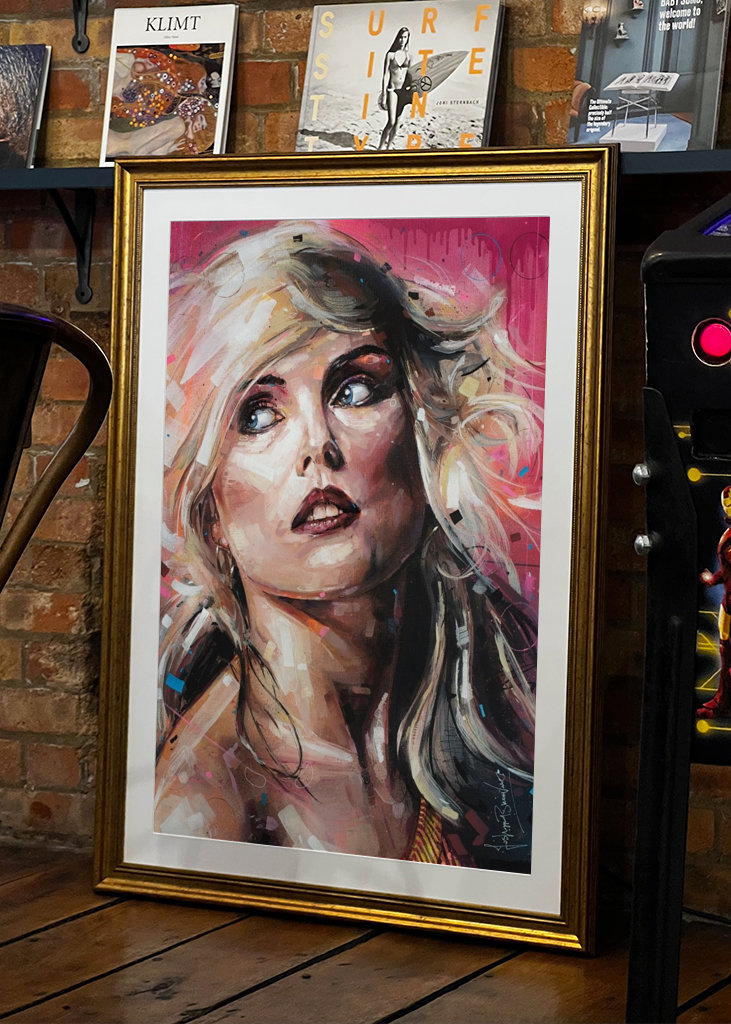 Blondie painting.