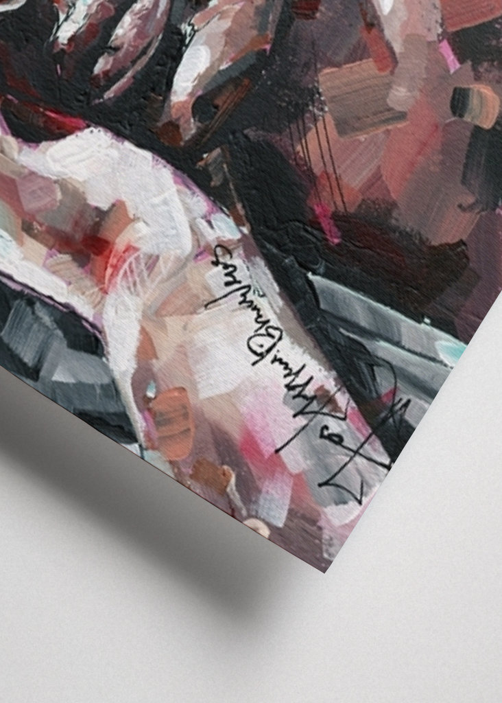 Jeff Buckley painting.