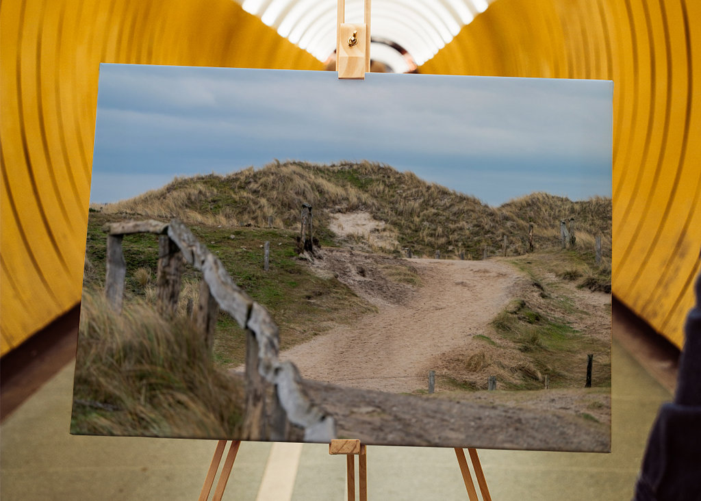 The way to the beach