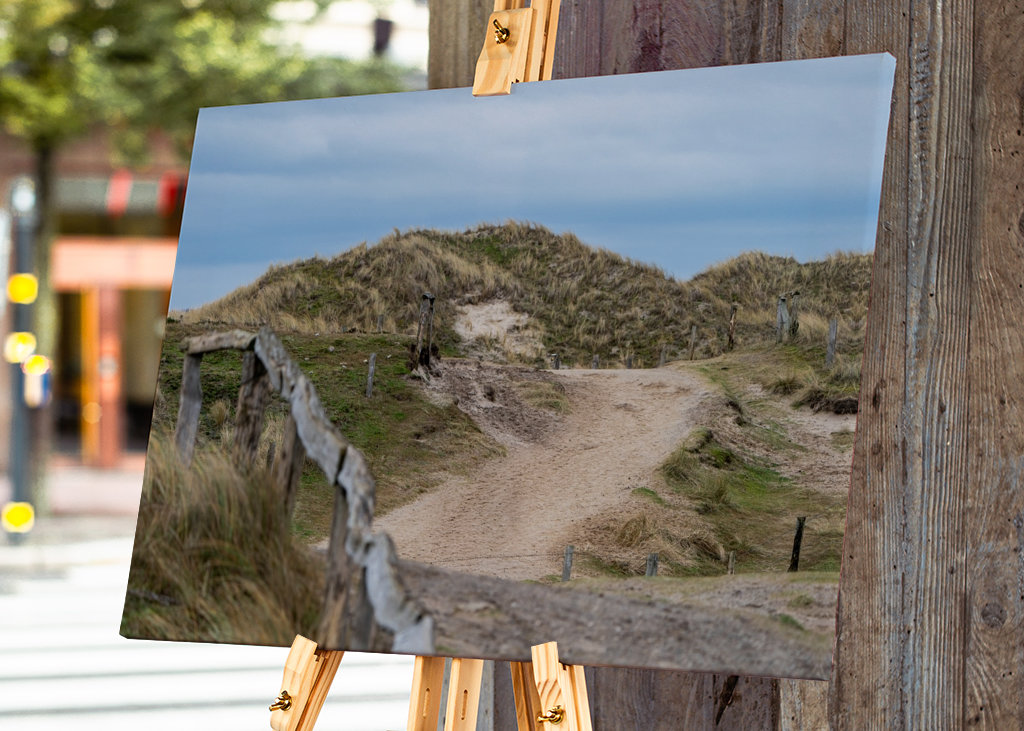 The way to the beach