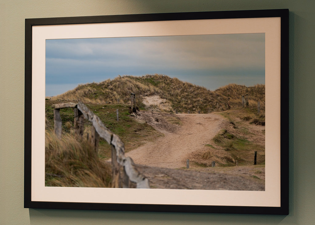 The way to the beach