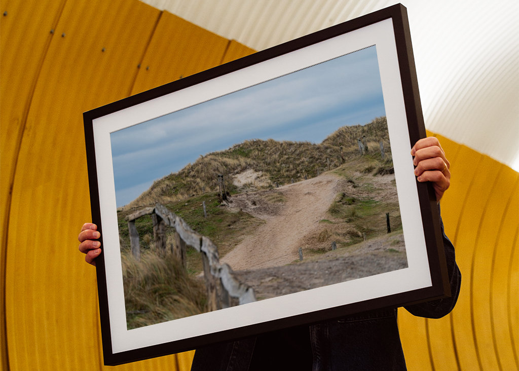 The way to the beach