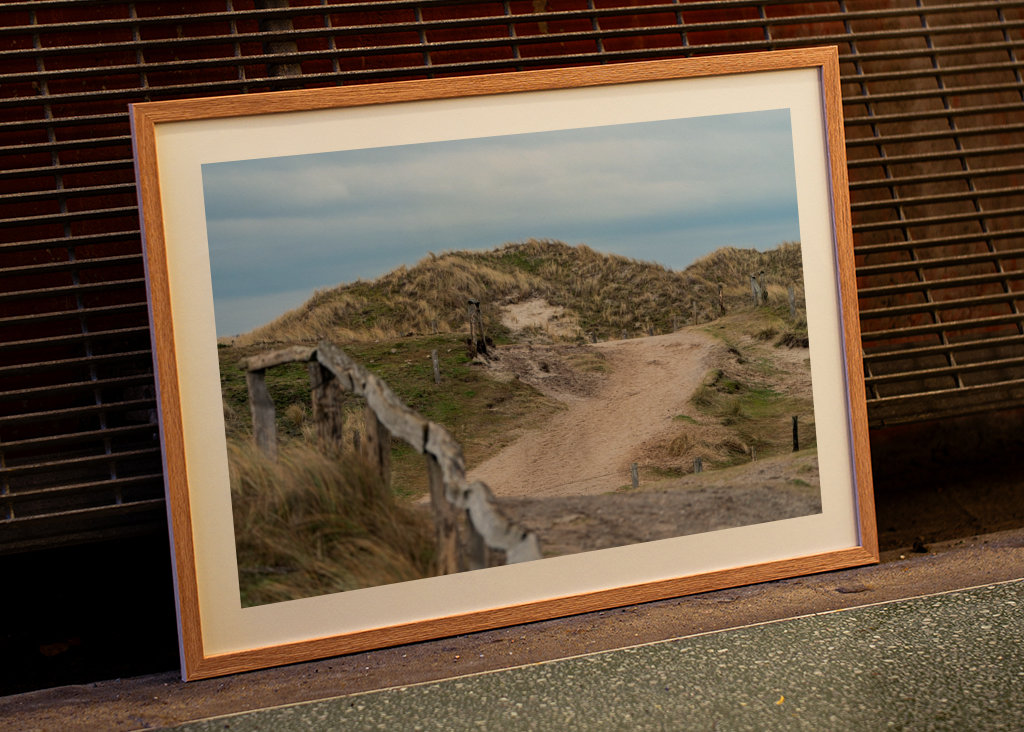 The way to the beach