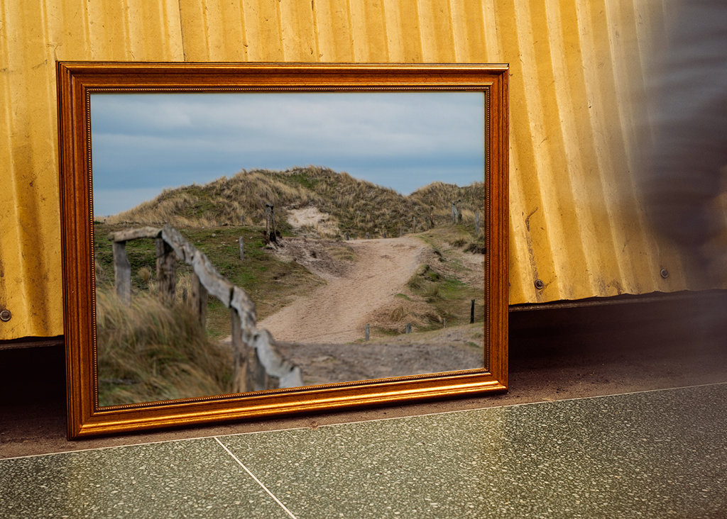 The way to the beach