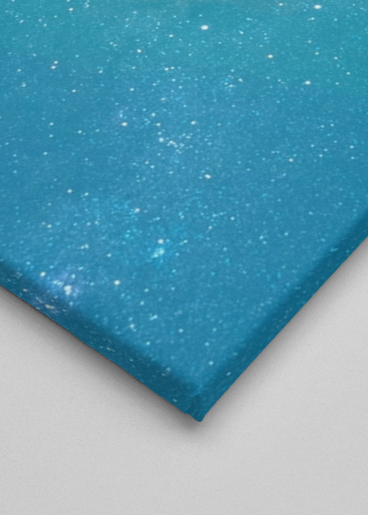 water color blue and warm sky 