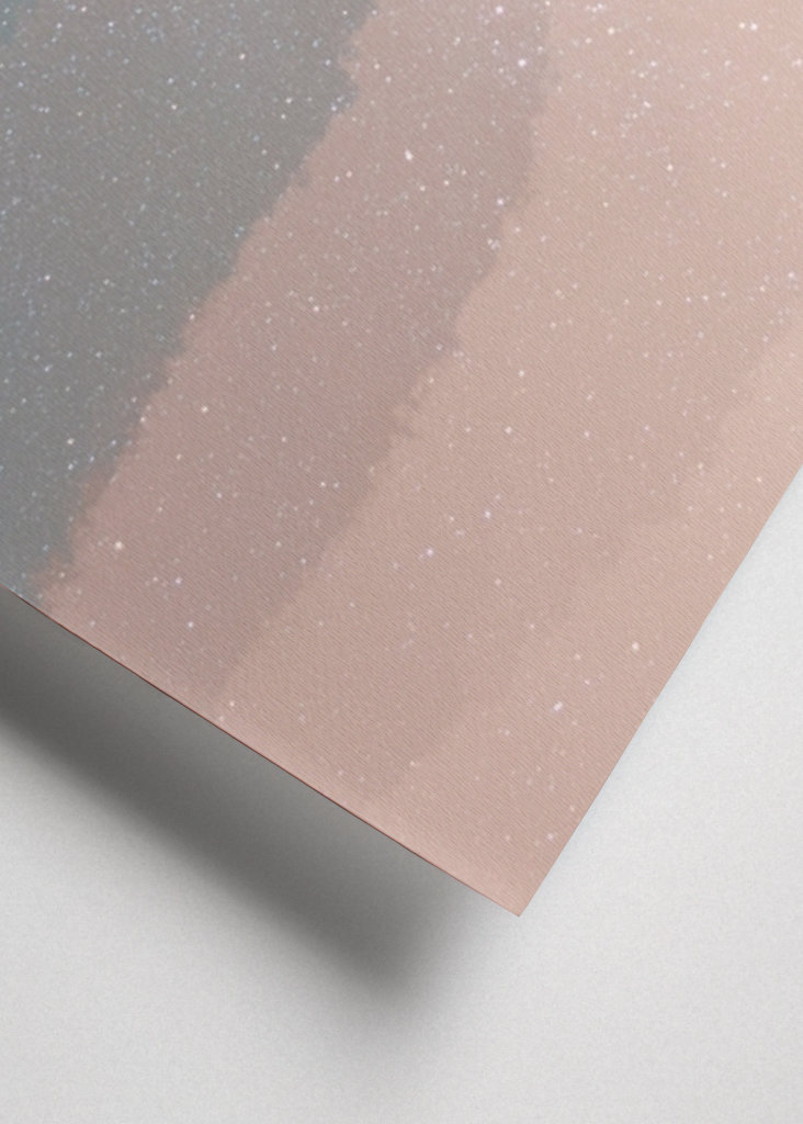 water color Blue sky gradient