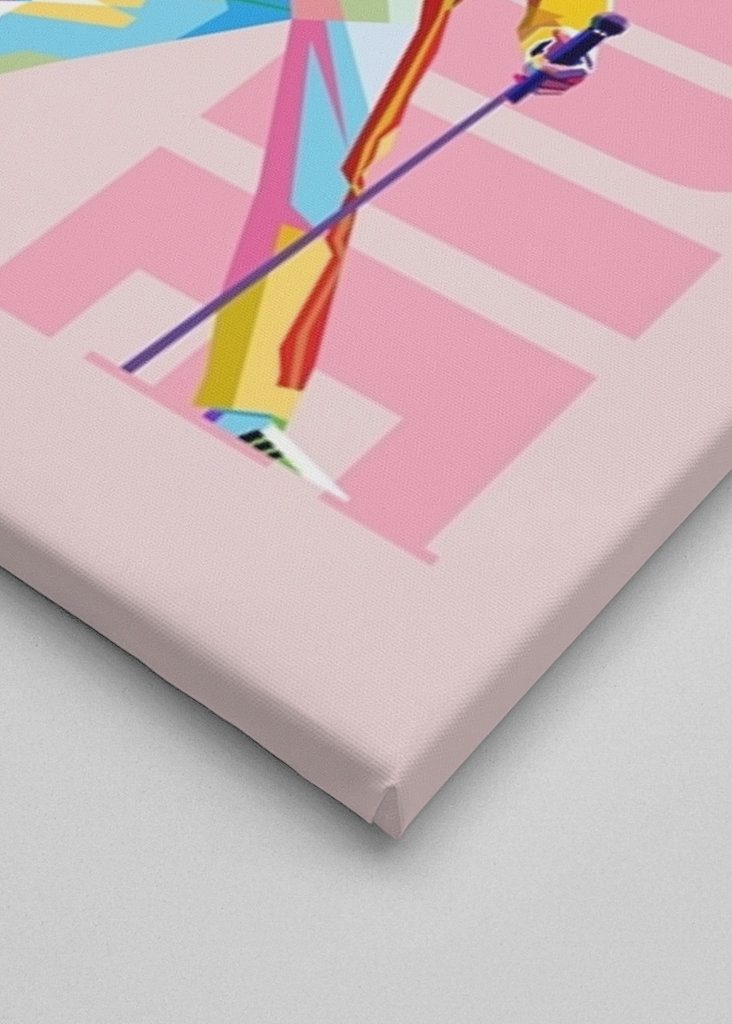 Freddie Mercury Pop Art Style