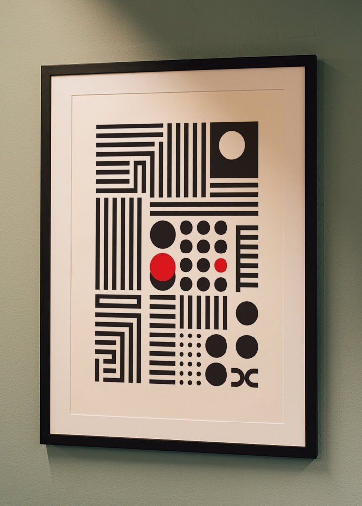 Black white red order