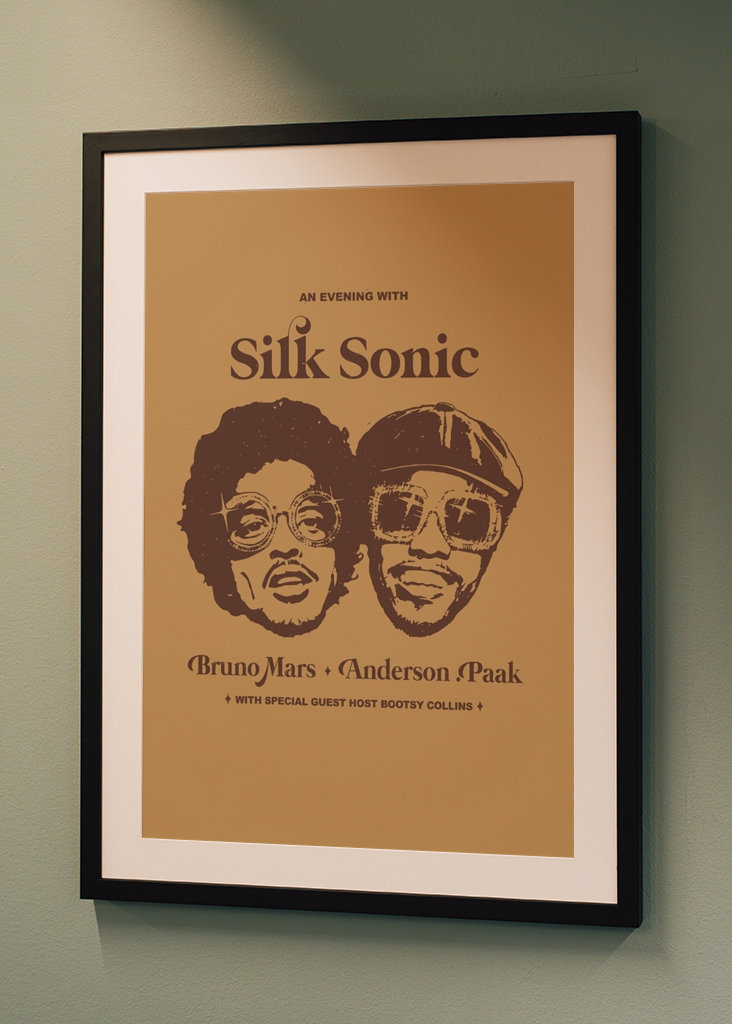 Silk Sonic Bruno mars Anderson
