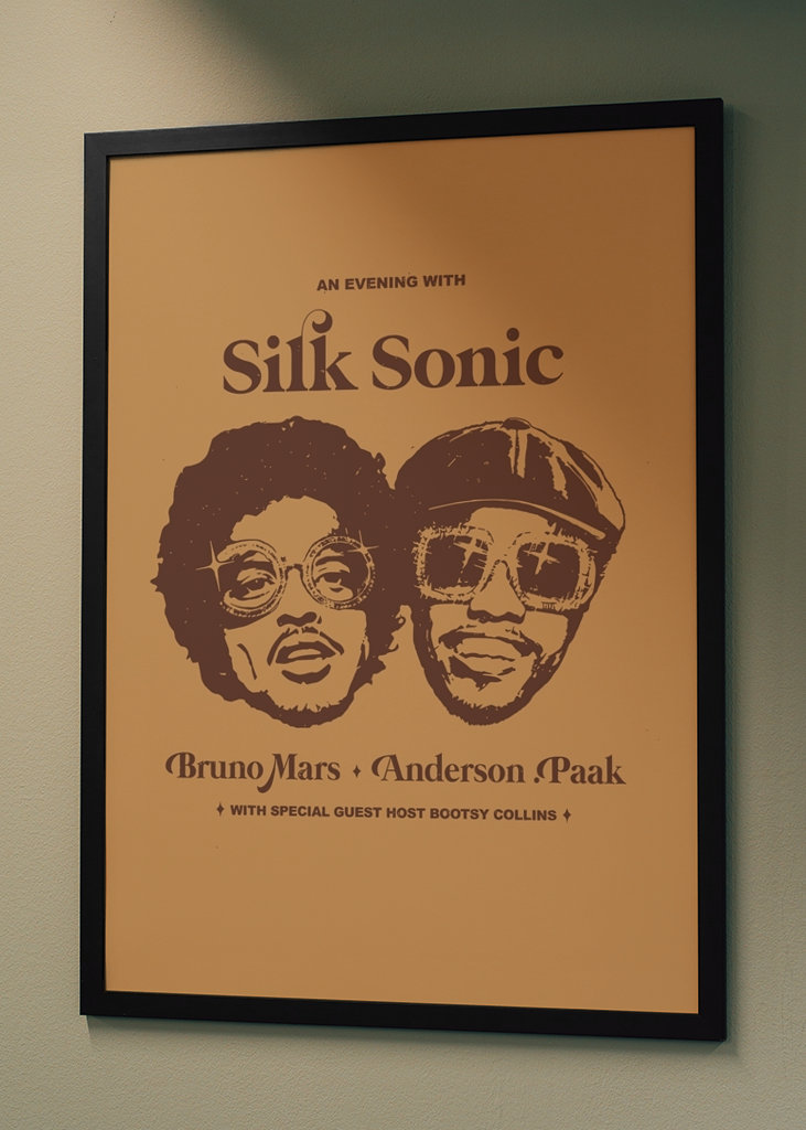 Silk Sonic Bruno mars Anderson