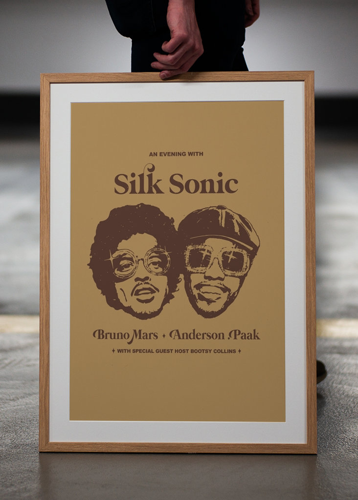 Silk Sonic Bruno mars Anderson