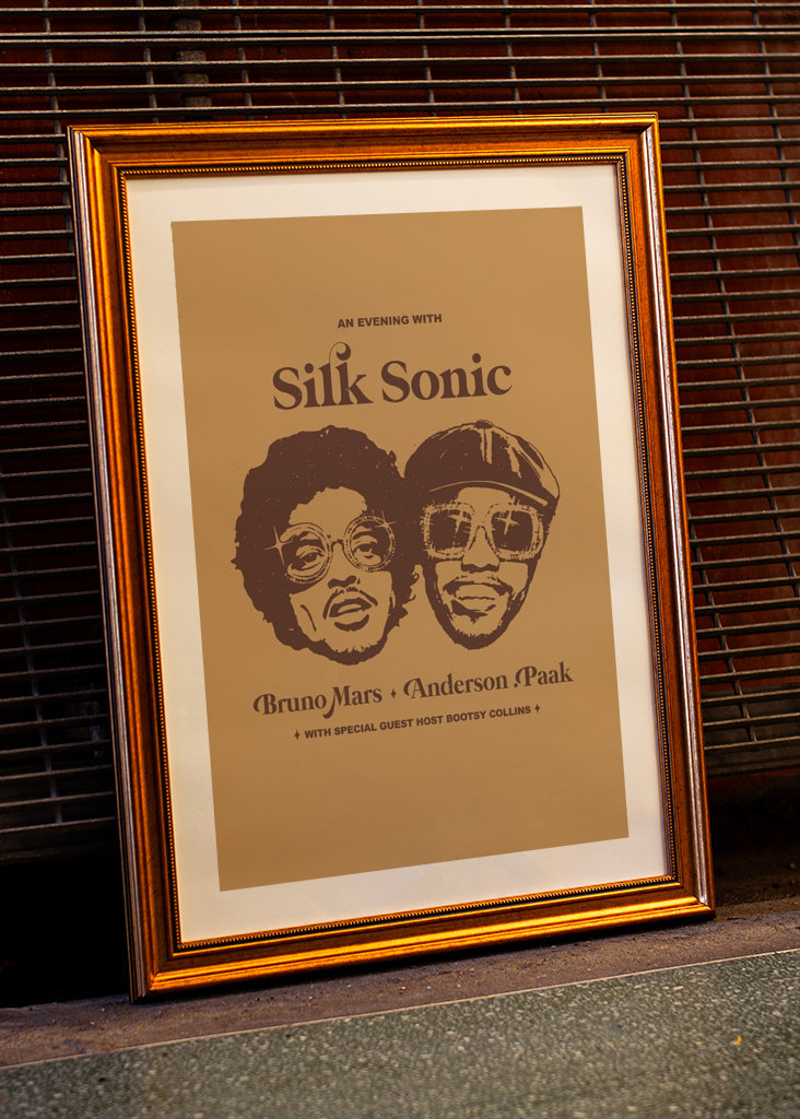 Silk Sonic Bruno mars Anderson