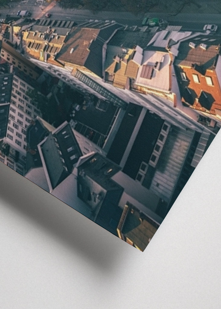 Frankfurt am Main at sunset