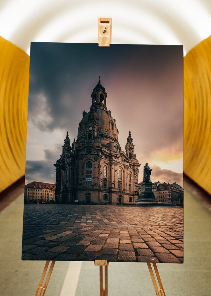 morning, Dresden Frauenkirche