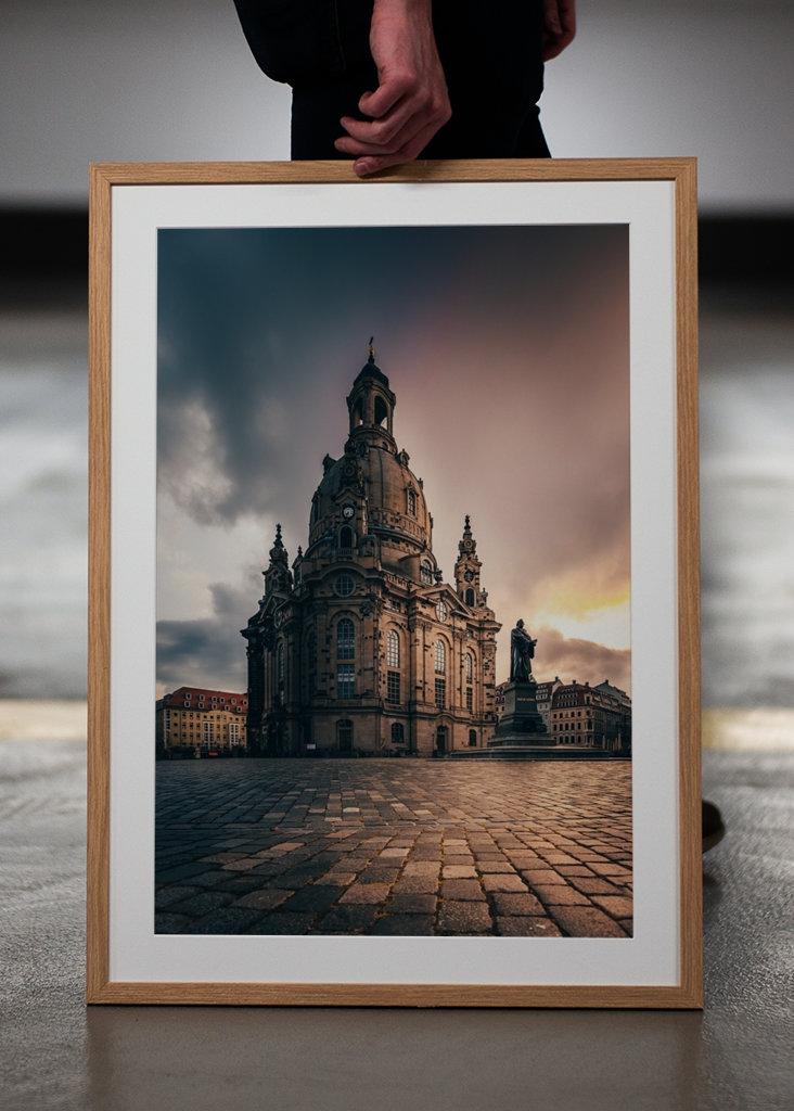 morning, Dresden Frauenkirche