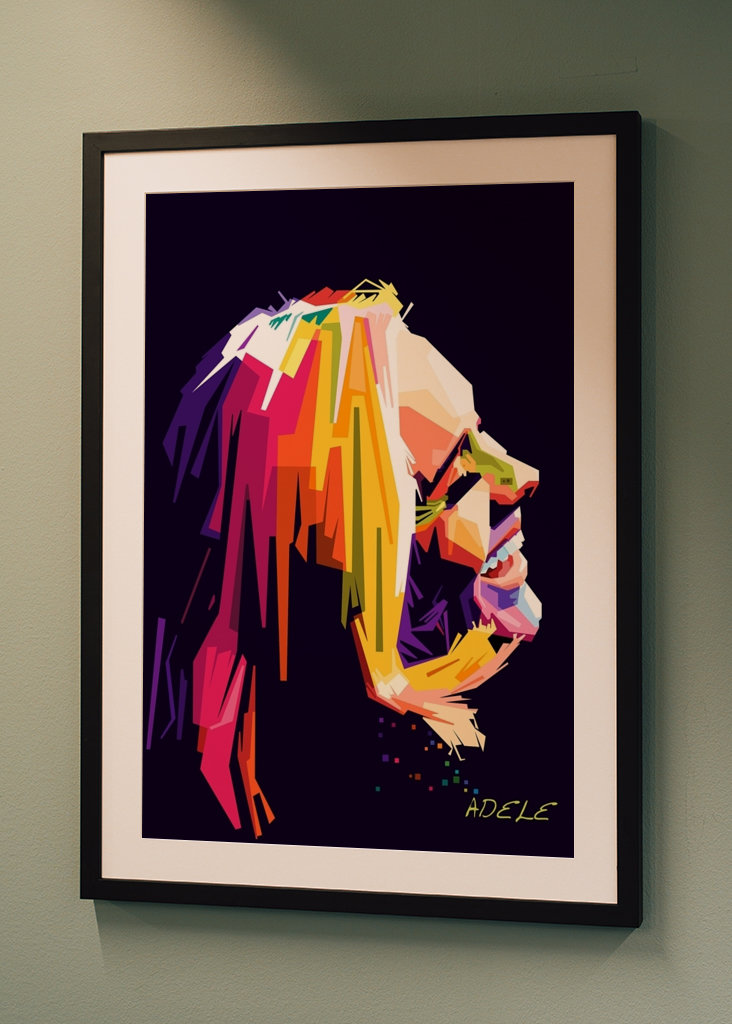 Adele Sweet Smile Popart