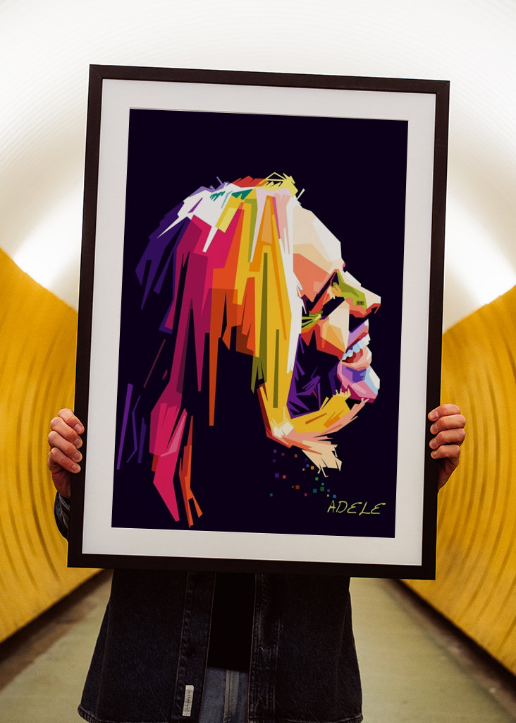 Adele Sweet Smile Popart