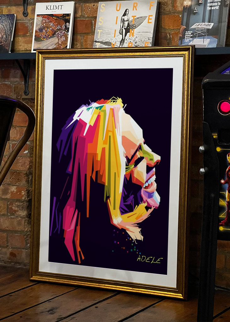 Adele Sweet Smile Popart