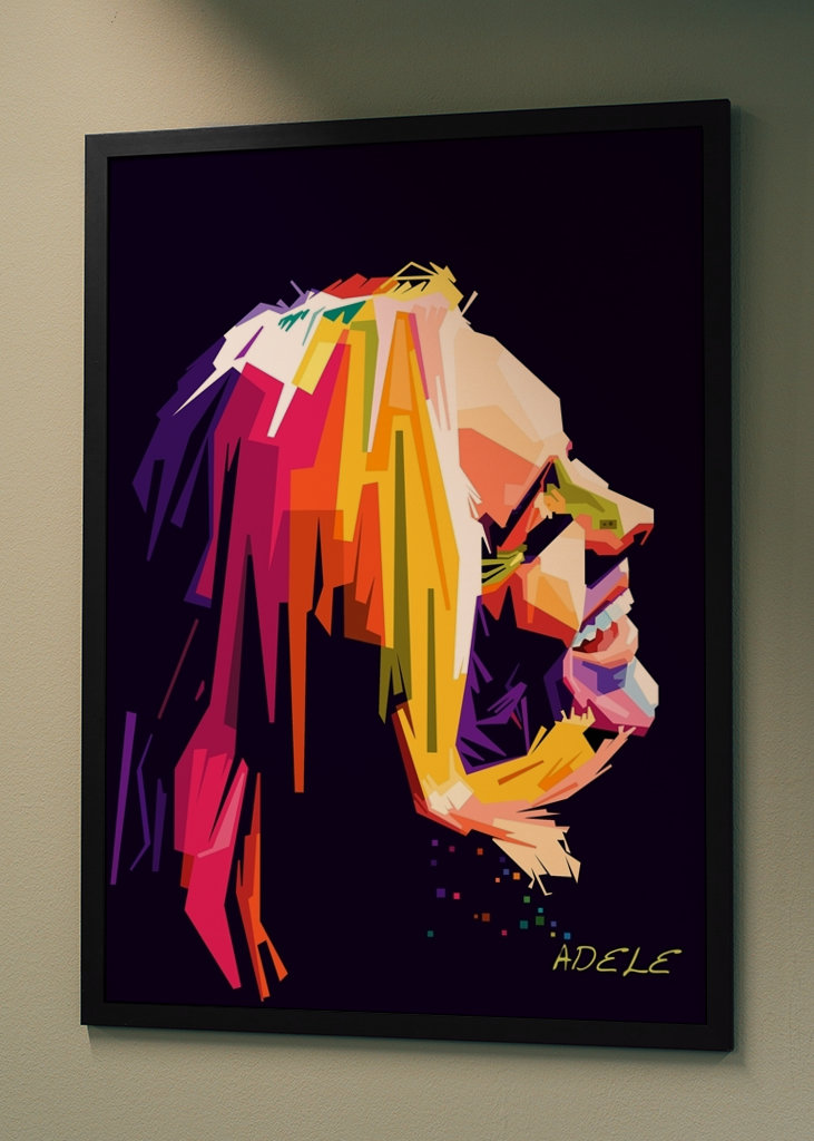 Adele Sweet Smile Popart