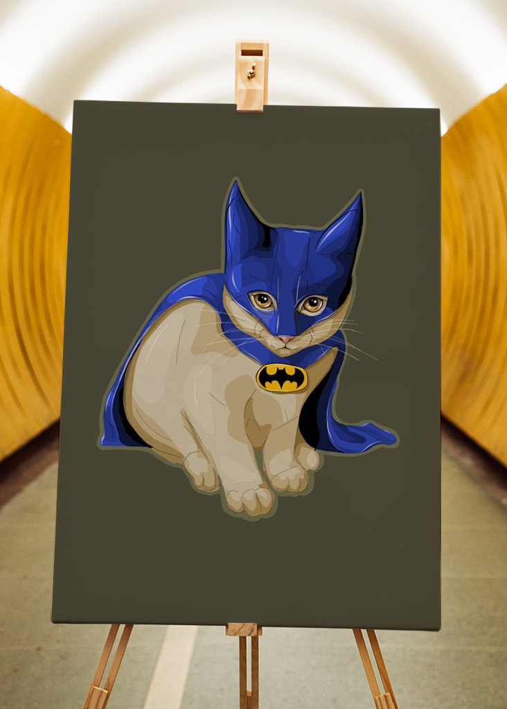 Batman cat