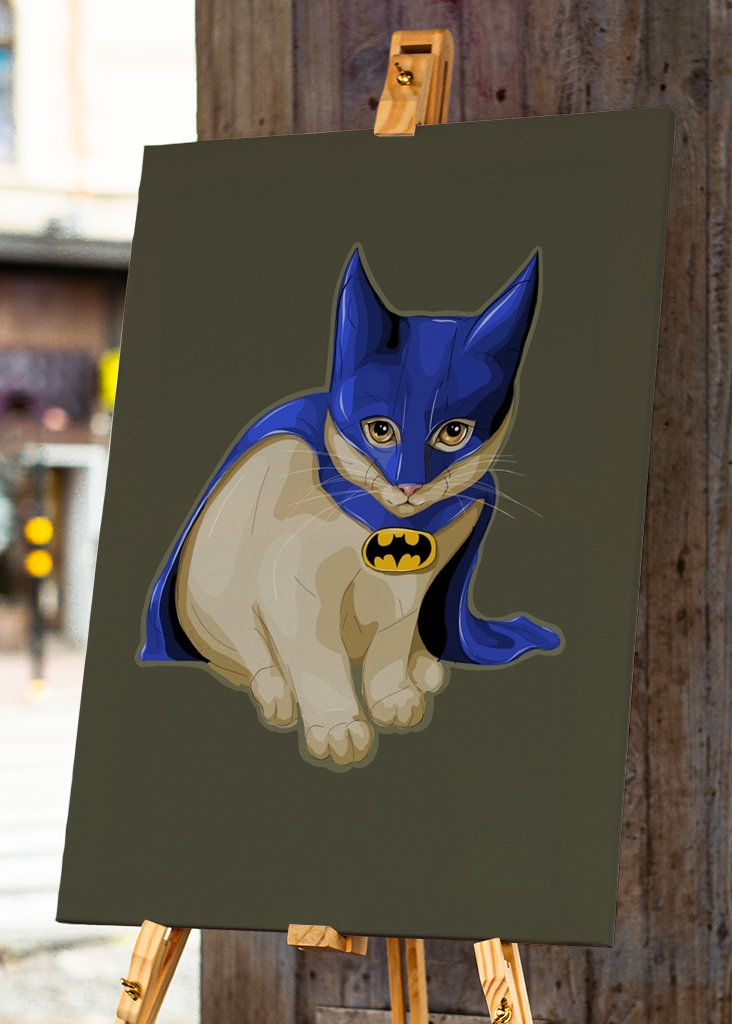 Batman cat