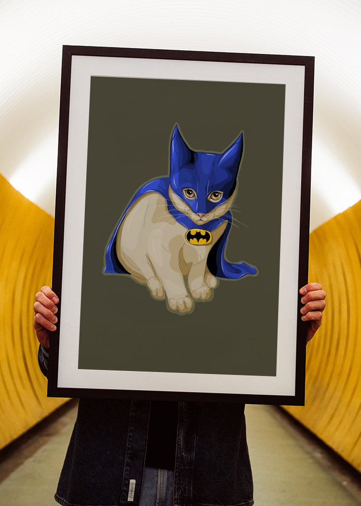 Batman cat