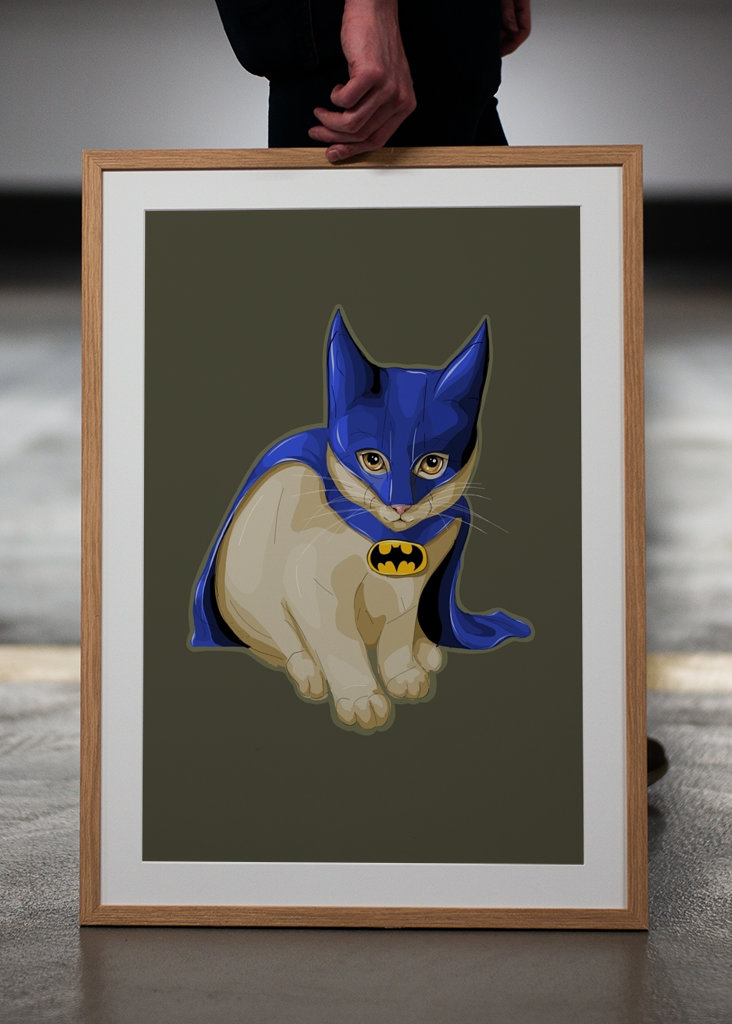 Batman cat