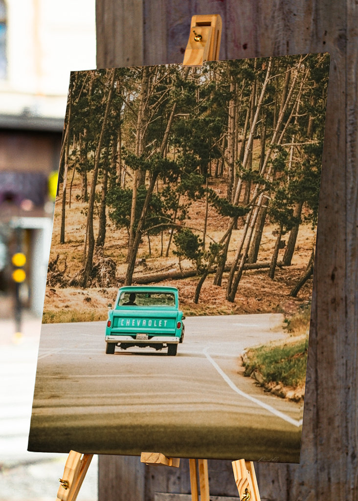 Old pick up on 35 mm film 