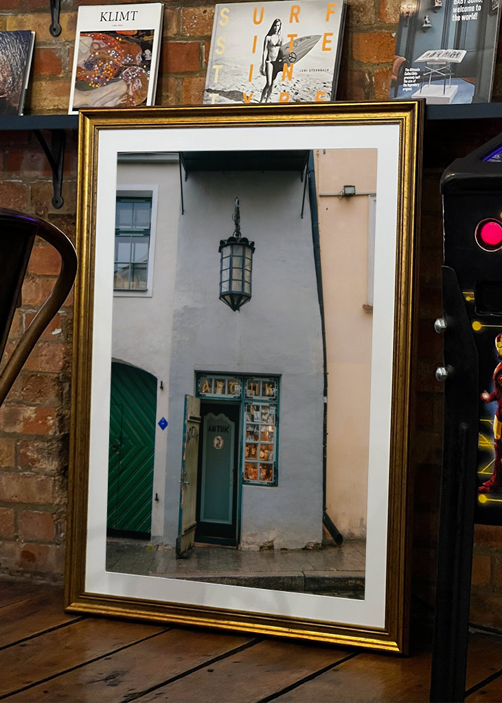 Quaint Antique Shop in Tallinn