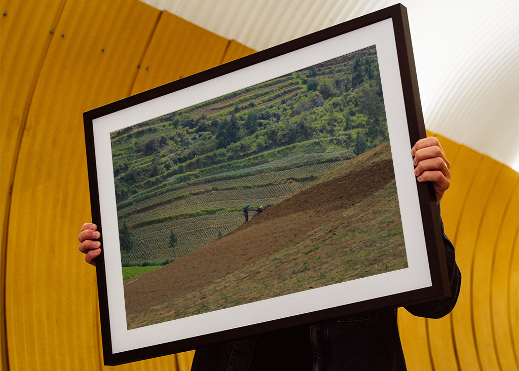 Agricultural with farmer