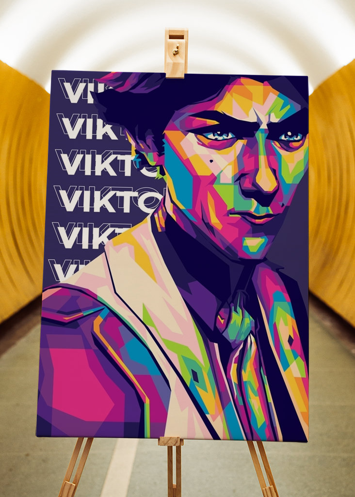 Viktor Arcane Pop art Tv Show
