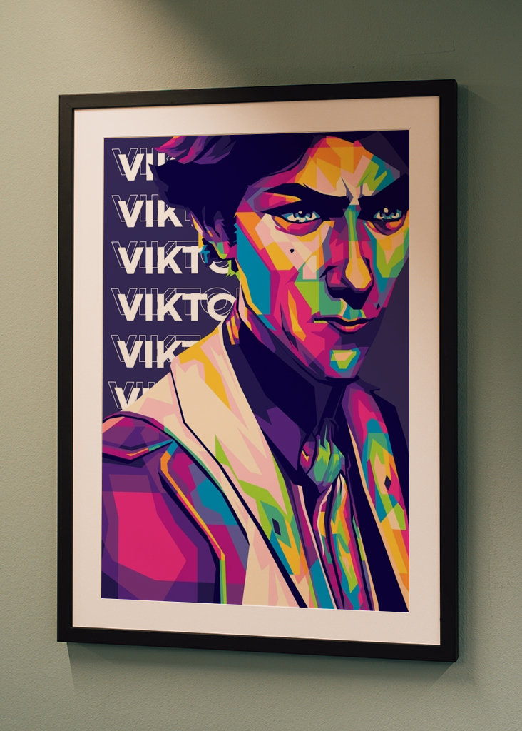 Viktor Arcane Pop art Tv Show