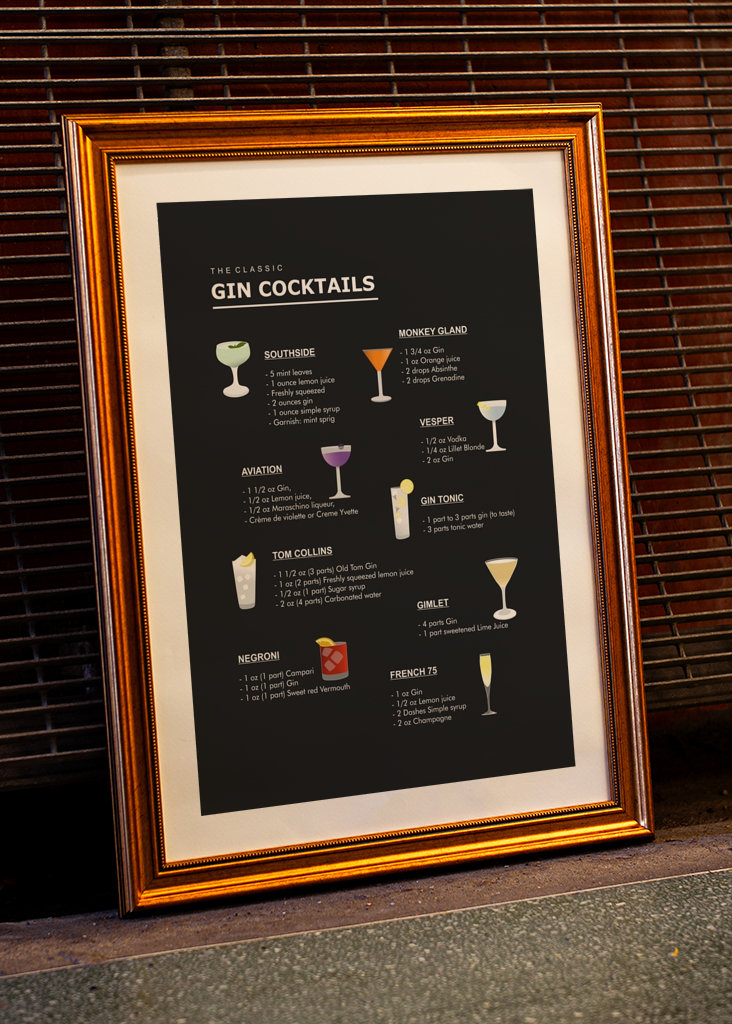 gin cocktails