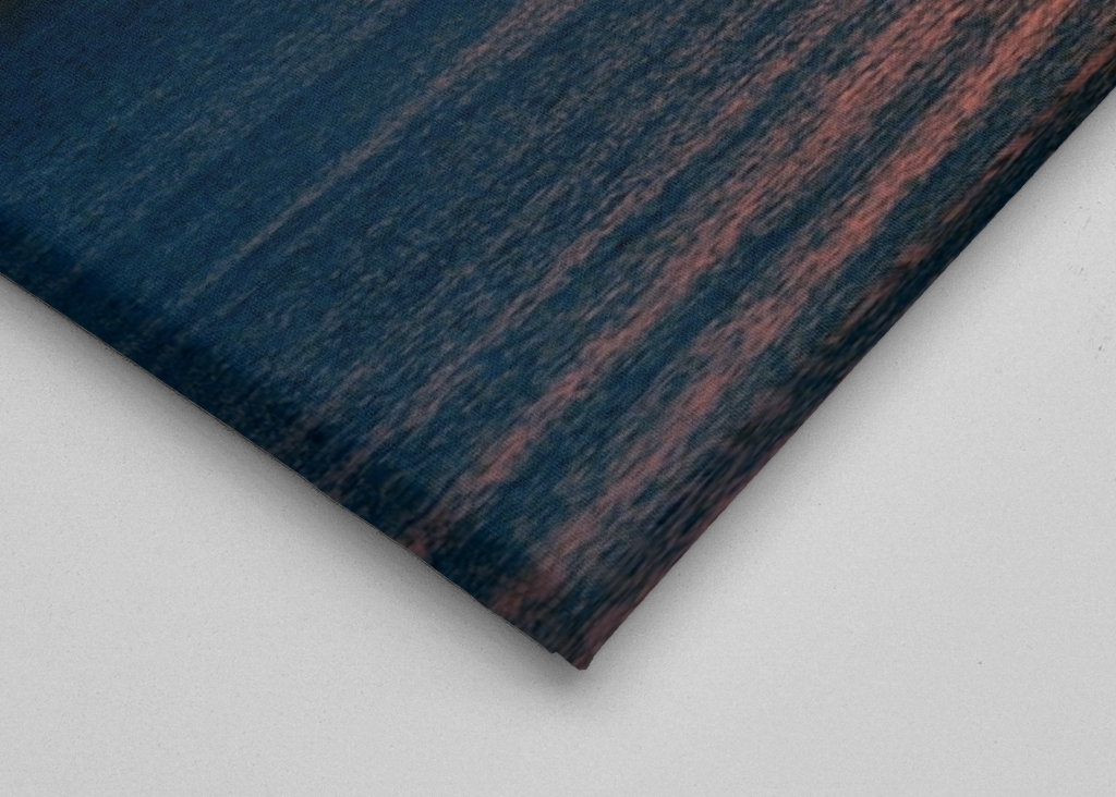 Sunset over the ocean