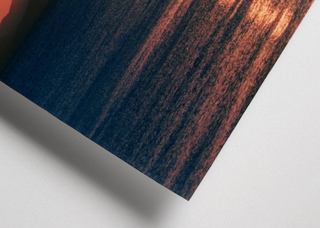 Sunset over the ocean