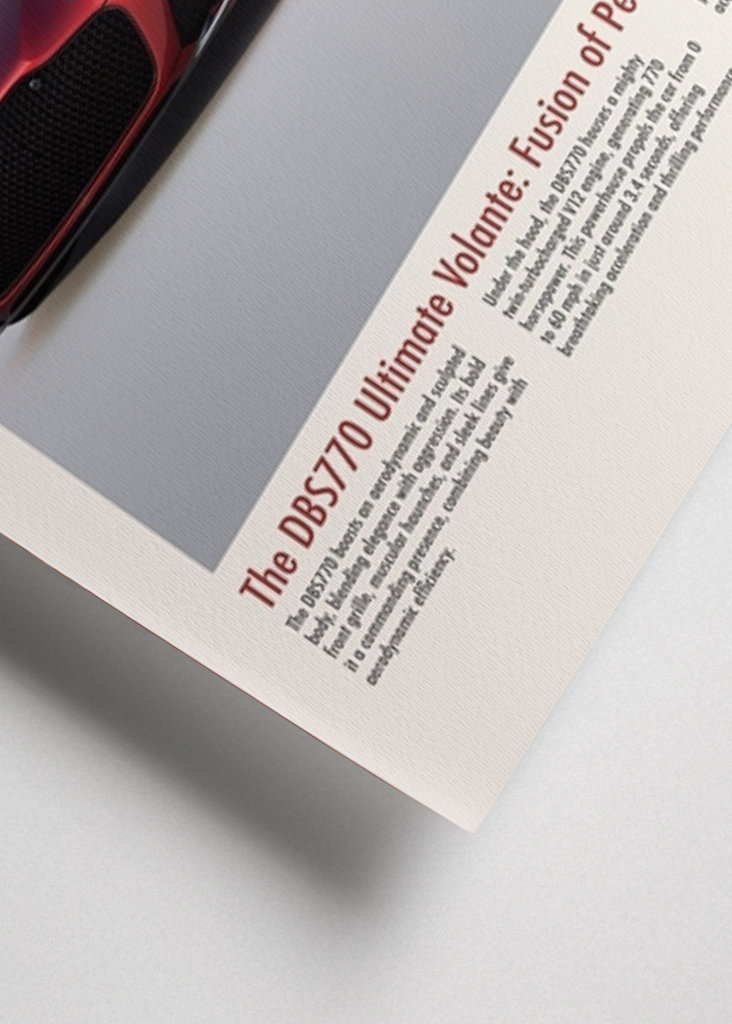 Aston Martin DBS770 Ultimate