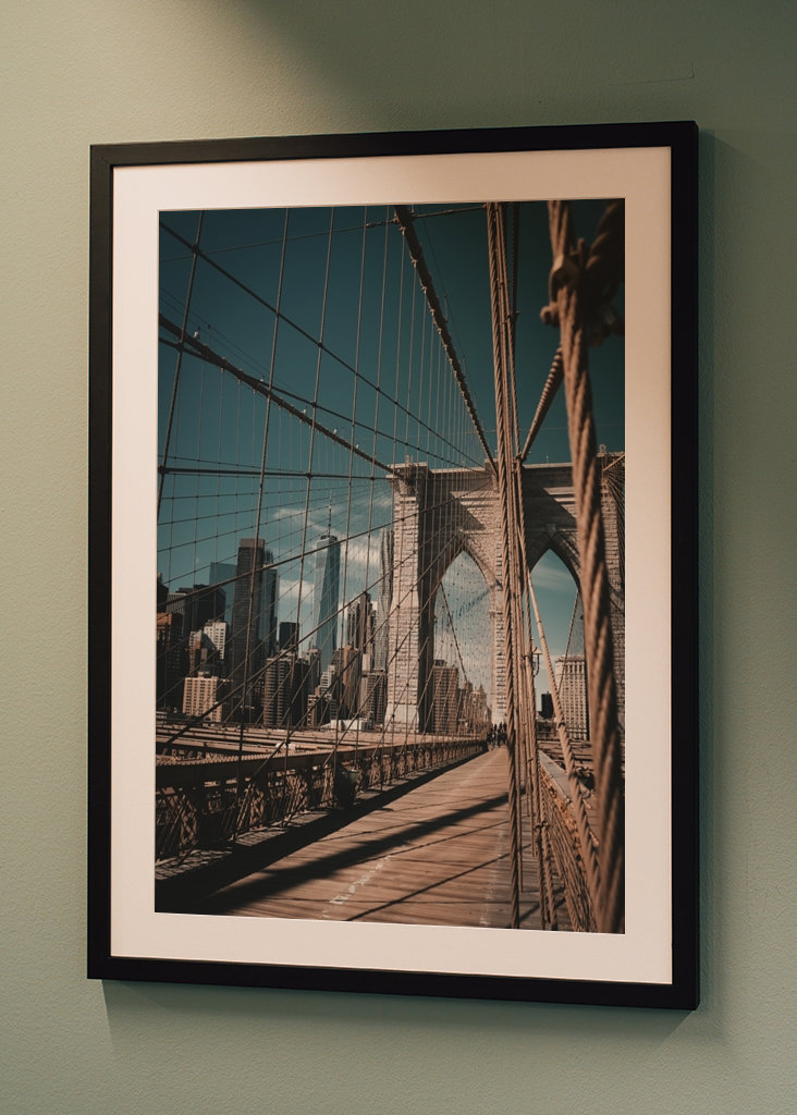 Ikonische Brooklyn Bridge