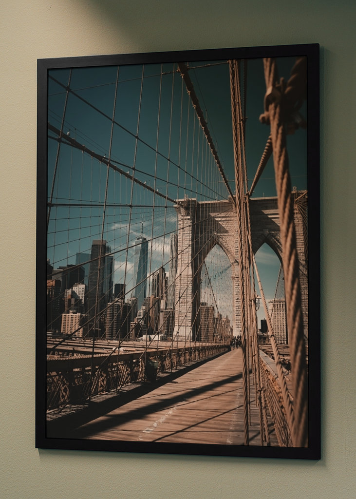 Ikonische Brooklyn Bridge