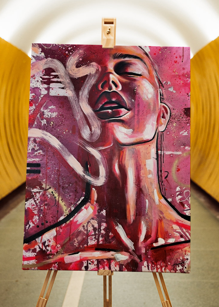 Rubin - Abstraktes Portrait