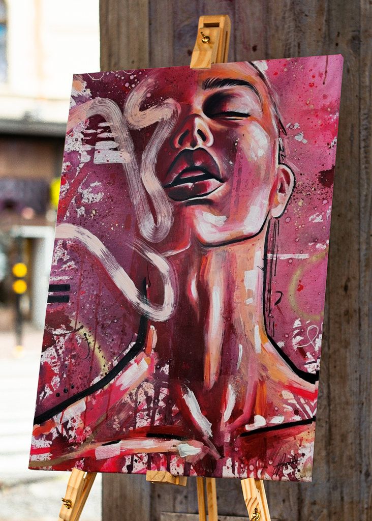 Rubin - Abstraktes Portrait