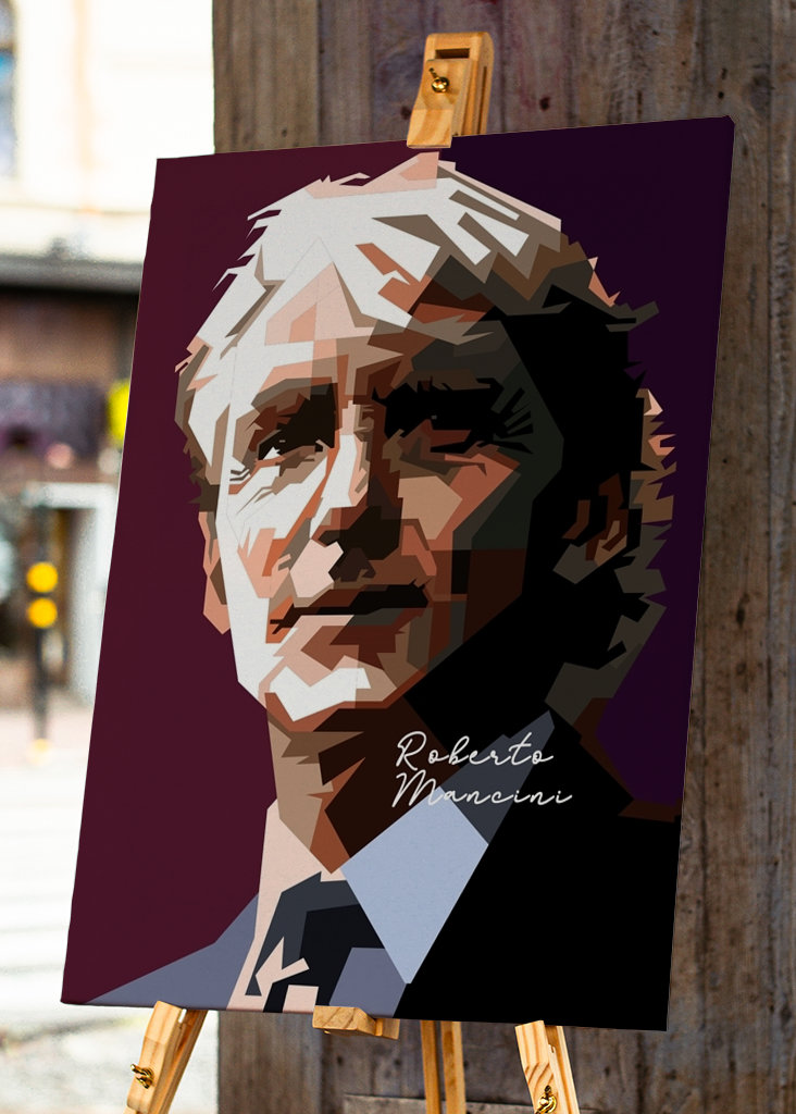 Roberto Mancini Retro Soccer